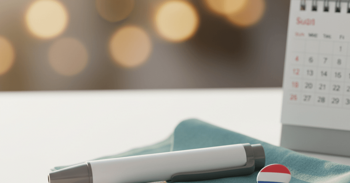 Medische injectiepen met kalender - Mounjaro beschikbaarheid in Nederland